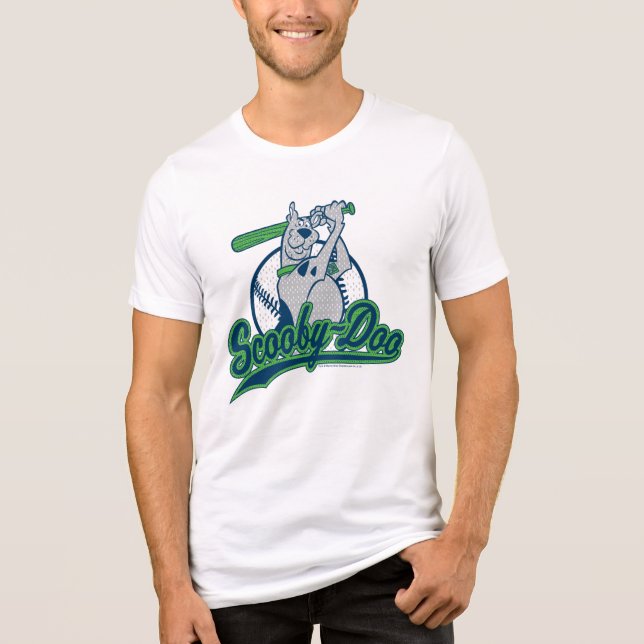 Scooby-Doo-Baseball-Logo Tri-Blend Shirt (Vorderseite)