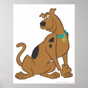 Scooby-Doo Bashful-Pose Poster