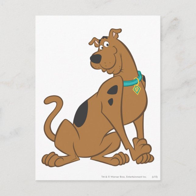 Scooby-Doo Bashful-Pose Postkarte (Vorderseite)