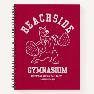 Scooby-Doo "Beachside Gymnasium" Gewichtheben Notizbuch