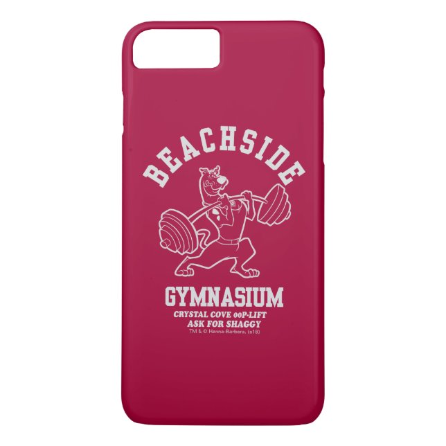 Scooby-Doo "Beachside Gymnasium" Weightlifting Case-Mate iPhone Hülle (Rückseite)