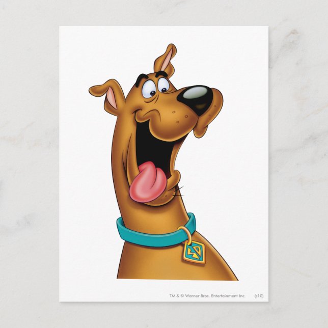 Scooby-Doo begeistert Postkarte (Vorderseite)