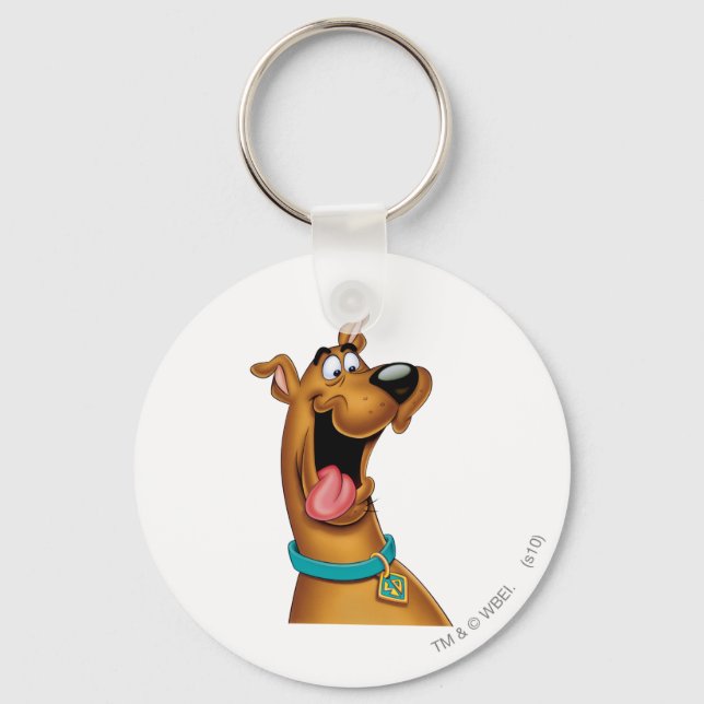 Scooby-Doo begeistert Schlüsselanhänger (Vorderseite)