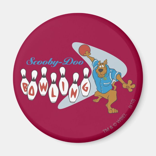 Scooby-Doo Bowling Magnet (Vorne)