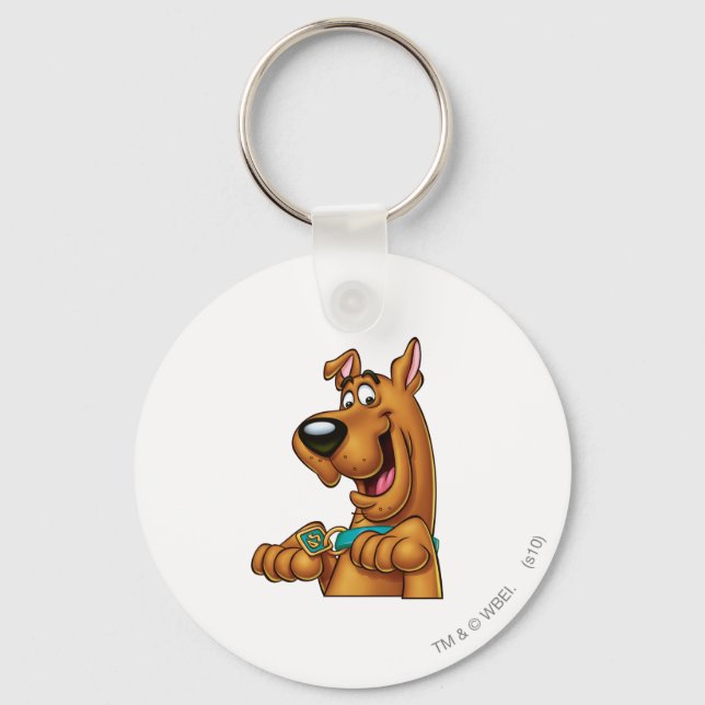 Scooby-Doo bricht auf Schlüsselanhänger (Vorderseite)