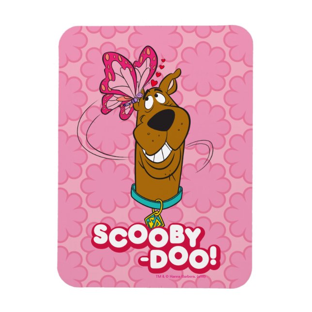 Scooby-Doo Butterfly Kisses Magnet (Vertikal)