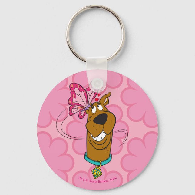 Scooby-Doo Butterfly Kisses Schlüsselanhänger (Vorderseite)