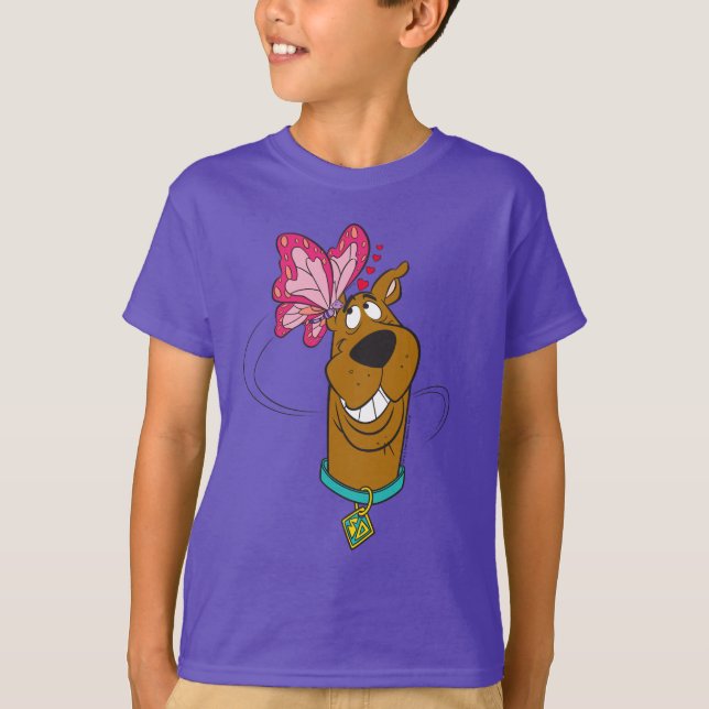 Scooby-Doo Butterfly Kisses T-Shirt (Vorderseite)