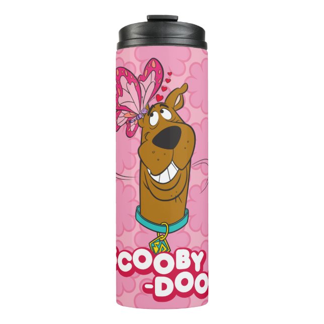 Scooby-Doo Butterfly Kisses Thermosbecher (Vorderseite)