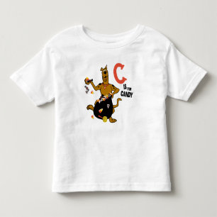 Scooby-Doo C ist für Candy Kleinkind T-shirt