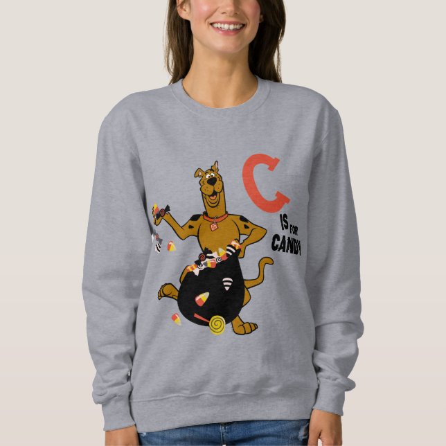 Scooby-Doo | C ist für Candy Sweatshirt (Vorderseite)