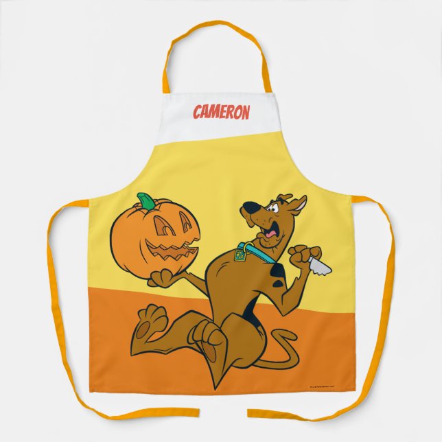 Scooby-Doo Carving Pumpkin Schürze (Vorderseite)