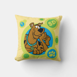 Scooby-Doo Circles SD-Abzeichen Kissen