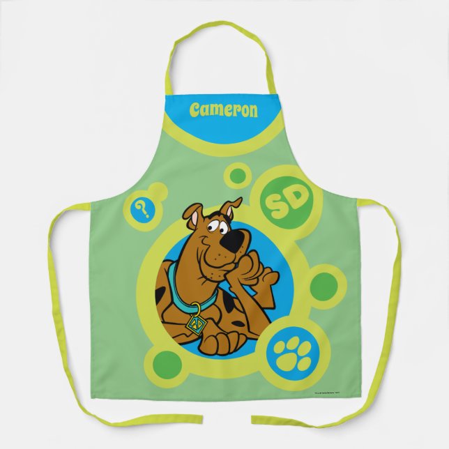 Scooby-Doo Circles SD-Abzeichen Schürze (Vorderseite)
