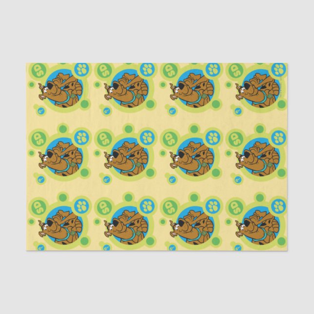 Scooby-Doo Circles SD-Abzeichen Seidenpapier (Vorderseite)