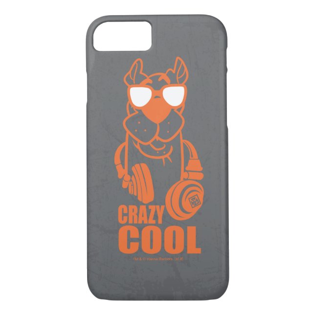 Scooby-Doo "Crazy Cool" Headphone Grafik Case-Mate iPhone Hülle (Rückseite)