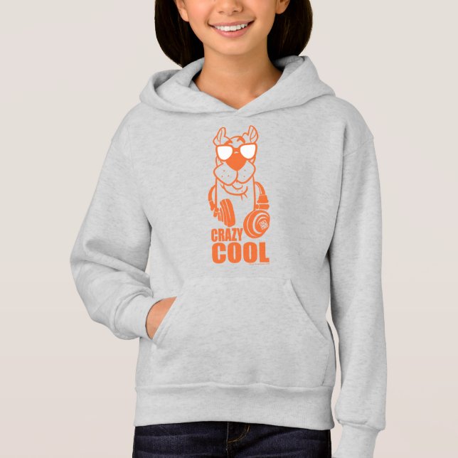 Scooby-Doo "Crazy Cool" Headphone Graphic Hoodie (Vorderseite)