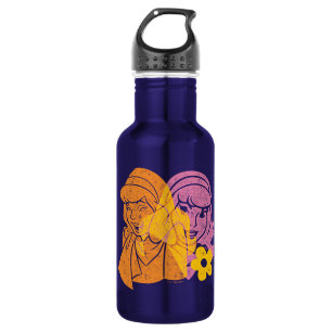 Scooby-Doo Daphne Blume Portrait Edelstahlflasche