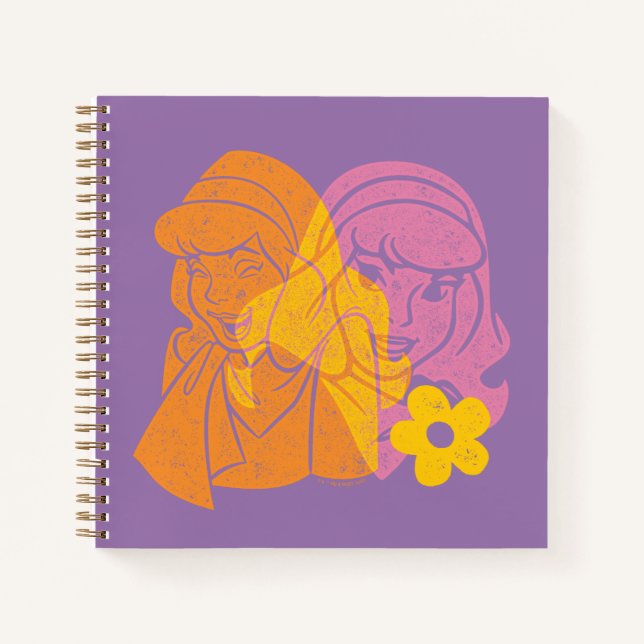 Scooby-Doo | Daphne Blume Portrait Notizbuch (Vorderseite)