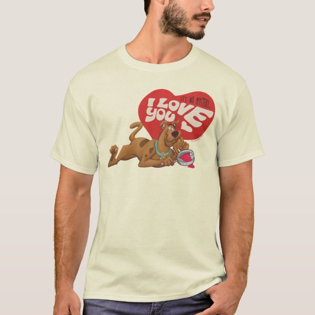 Scooby-Doo - Das ist kein Geheimnis... Ich Liebe d T-Shirt (Vorderseite)