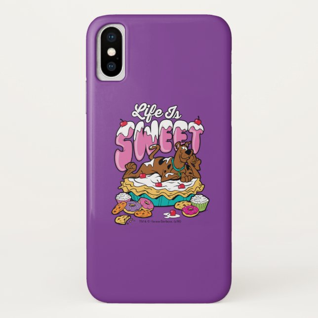 Scooby-Doo "Das Leben ist süß" Case-Mate iPhone Hülle (Rückseite)
