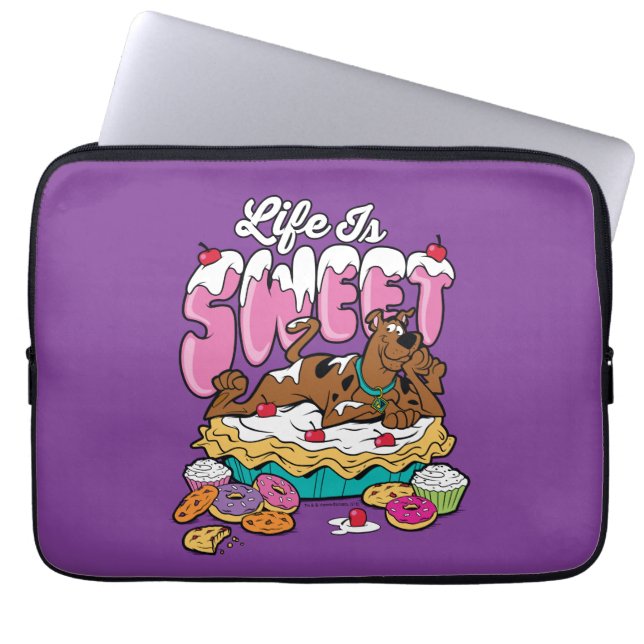 Scooby-Doo "Das Leben ist süß" Laptopschutzhülle (Vorderseite)