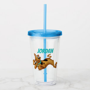 Scooby-Doo, das sich hinlegt Acryltrinkbecher