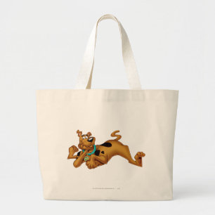 Scooby-Doo, das sich hinlegt Jumbo Stoffbeutel
