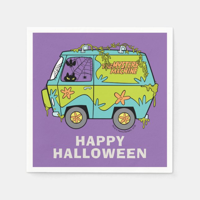 Scooby-Doo | Die Geheimnismaschine Serviette (Vorderseite)