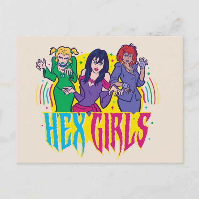 Scooby-Doo | Die Hex Girls Postkarte (Vorderseite)