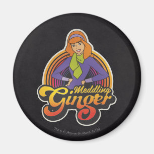 Scooby-Doo "einmischender Ingwer" Daphne Magnet