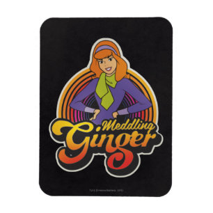 Scooby-Doo "einmischender Ingwer" Daphne Magnet