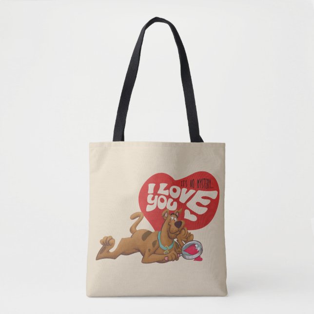Scooby-Doo - Es ist kein Mysterium.. Ich Liebe dic Tasche (Vorderseite)