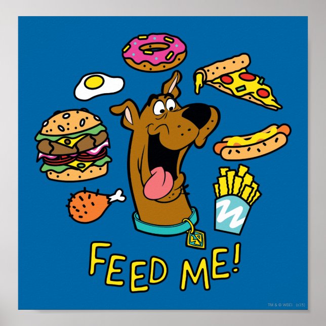 Scooby-Doo Feed Me! Poster (Vorne)