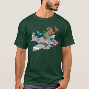 Scooby-Doo Fliegen-Flugzeug T-Shirt