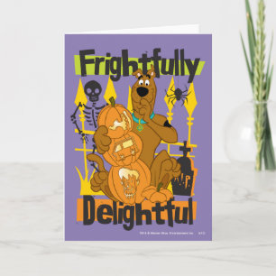Scooby-Doo Frightfully Delightful Karte