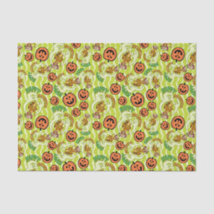 Scooby-Doo Fröhliches Halloween-Muster Seidenpapier