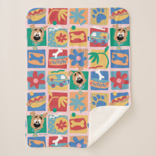 Scooby-Doo Fun Baby Pattern Sherpadecke