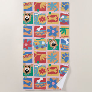 Scooby-Doo Fun Baby Pattern Strandtuch