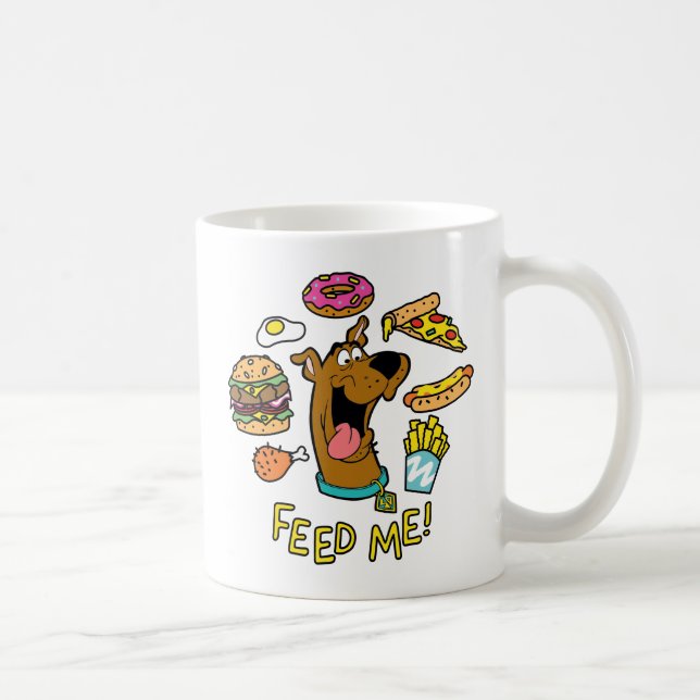 Scooby-Doo Fütterte mich! Kaffeetasse (Rechts)