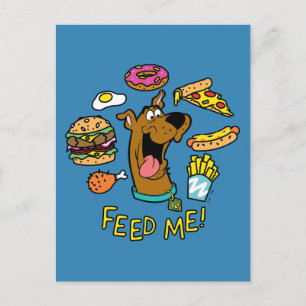 Scooby-Doo Fütterte mich! Postkarte