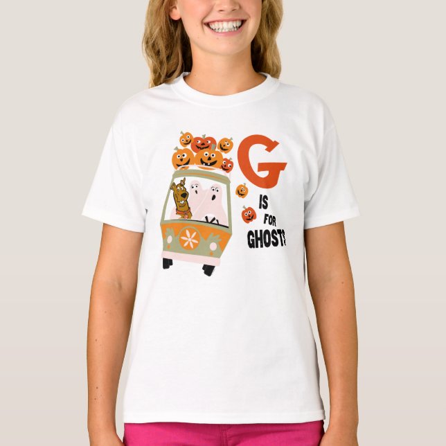 Scooby-Doo | G ist für Geister T-Shirt (Vorderseite)