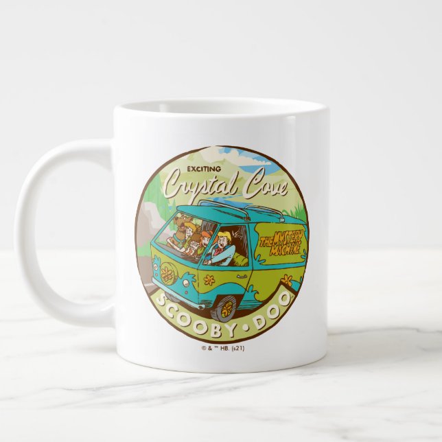 Scooby-Doo | Gang durch "Kristallbucht" Jumbo-Tasse (Links)