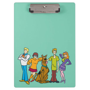 Scooby-Doo Ganze Gang 14 Mystery Inc. Klemmbrett