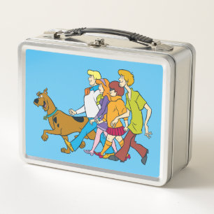 Scooby-Doo   Ganze Gang 18 Mystery Inc. Metall Brotdose