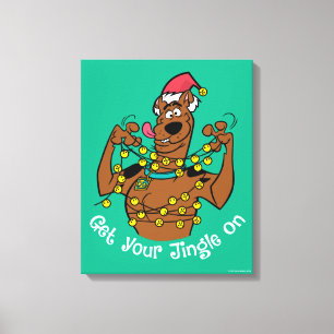Scooby-Doo "Get Your Jingle On" Leinwanddruck