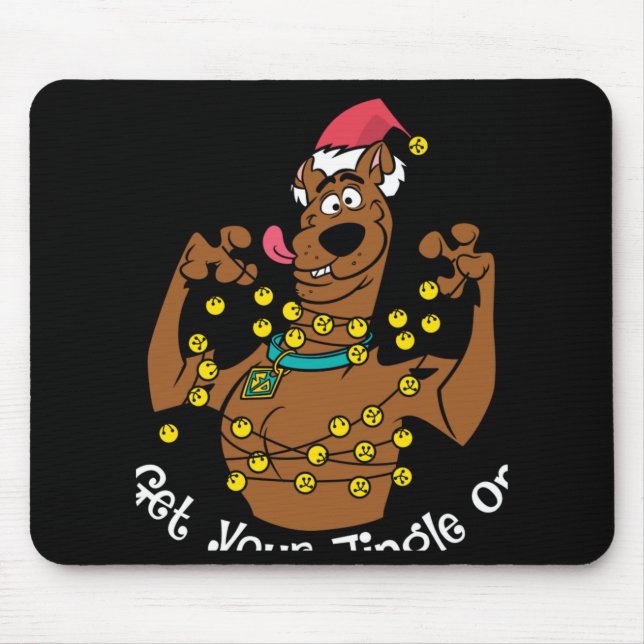 Scooby Doo Get Your Jingle On T Shirt  Mousepad (Vorne)