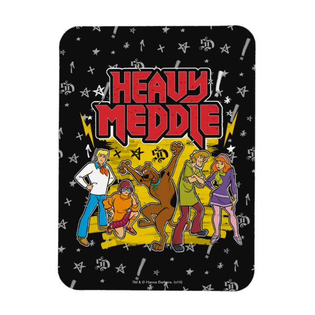 Scooby Doo Grafiken Magnet (Vertikal)