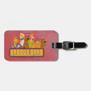 Scooby-Doo "Groovy Gang" Retro Cartoon Graphic Gepäckanhänger