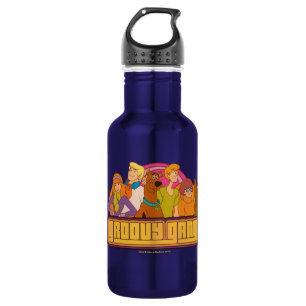 Scooby-Doo "Groovy Gang" Retro Cartoon Graphic Trinkflasche